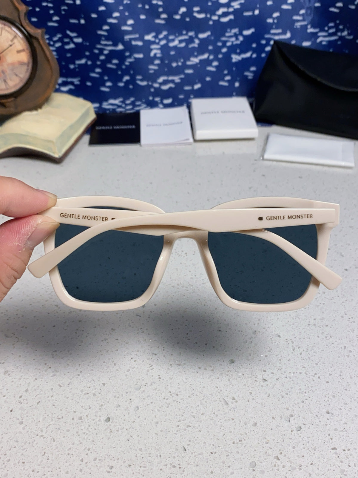 Gentle Monster HER Polarized Fashion Black Lens Sunglasses for Men & - 358902 - detail image 5