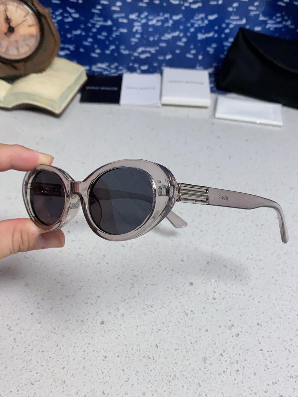Gentle Monster JEANS Cat-Eye Silver Lens Sunglasses for Men & Women - 132649 - detail image 6
