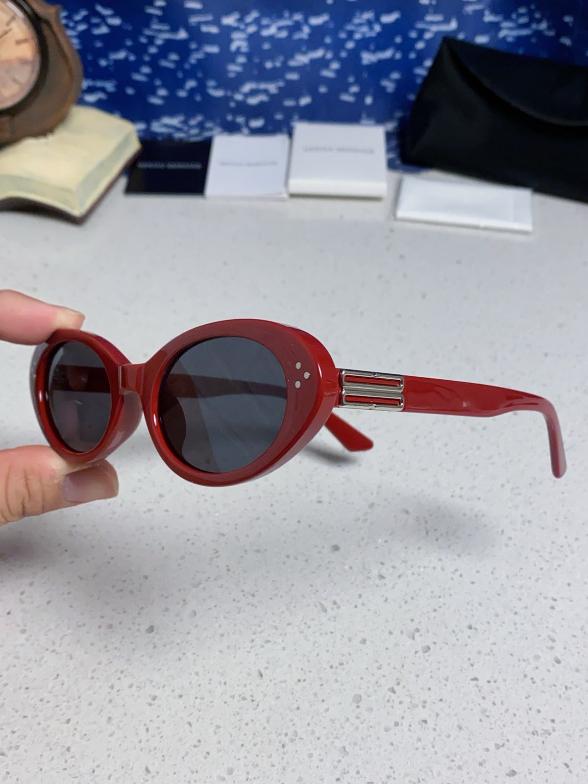 Gentle Monster JEANS Cat-Eye Pink Lens Sunglasses for Men & Women - 132650 - detail image 6