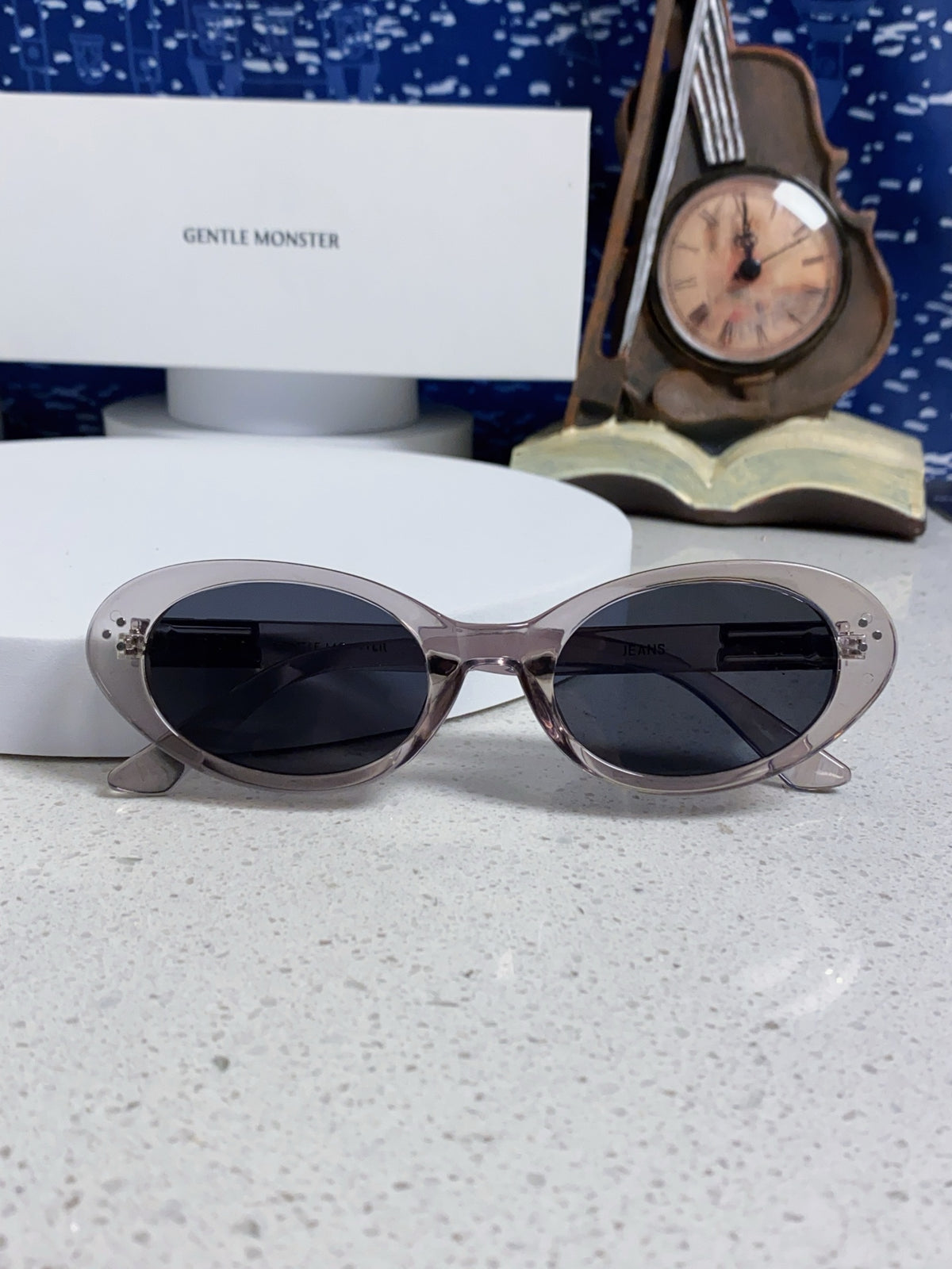 Gentle Monster JEANS Cat-Eye Silver Lens Sunglasses for Men & Women - 132649 - detail image 9