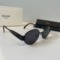Celine Cat-Eye Black Lens Sunglasses for Men & Women - 372033