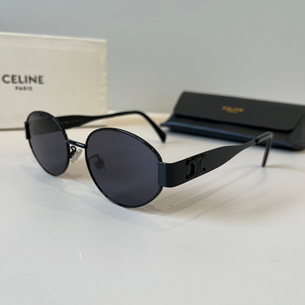 Celine Cat-Eye Black Lens Sunglasses for Men & Women - detail image 3