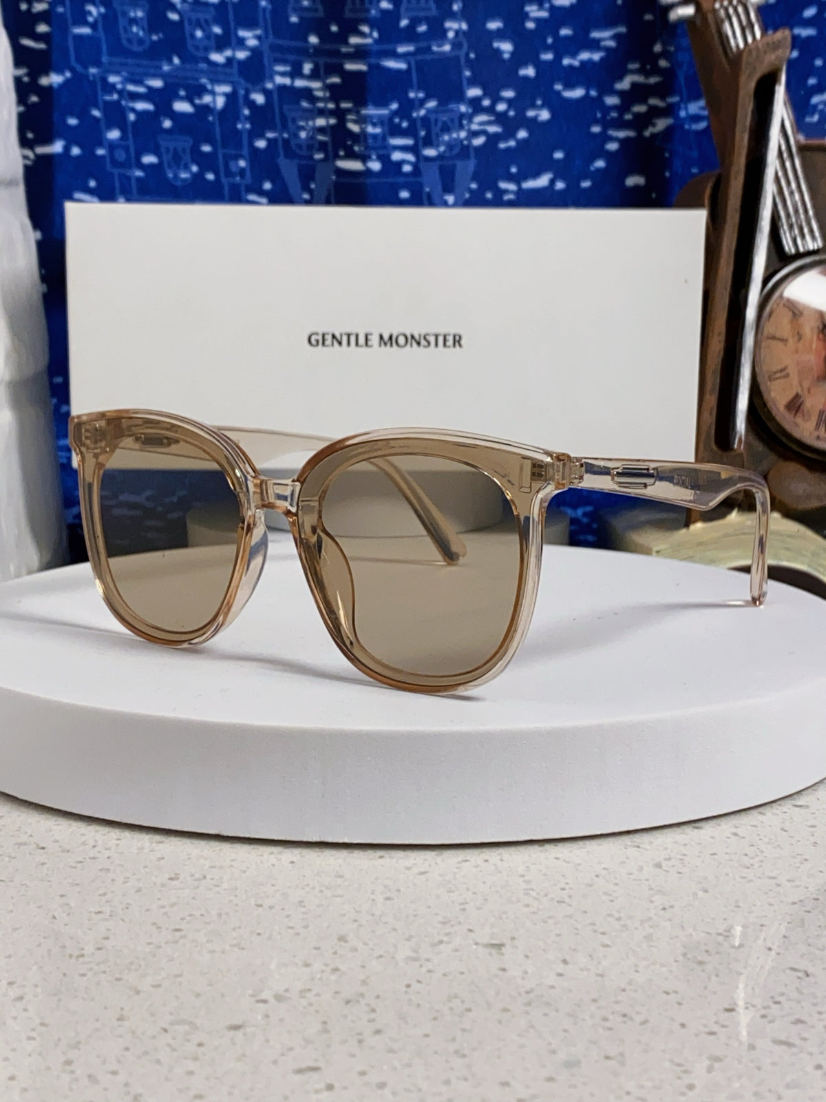 Gentle Monster JACKIE Fashion Brown Lens Sunglasses for Men & Women - 466395