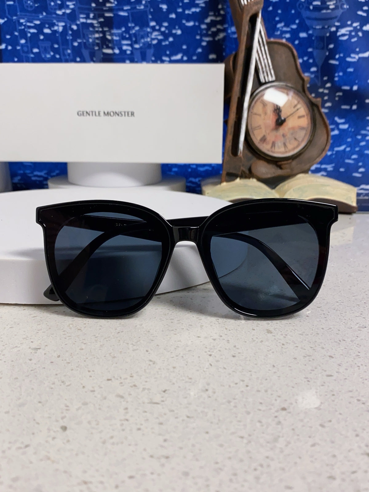 Gentle Monster JACKIE Fashion Black Lens Sunglasses for Men & Women - detail image 9