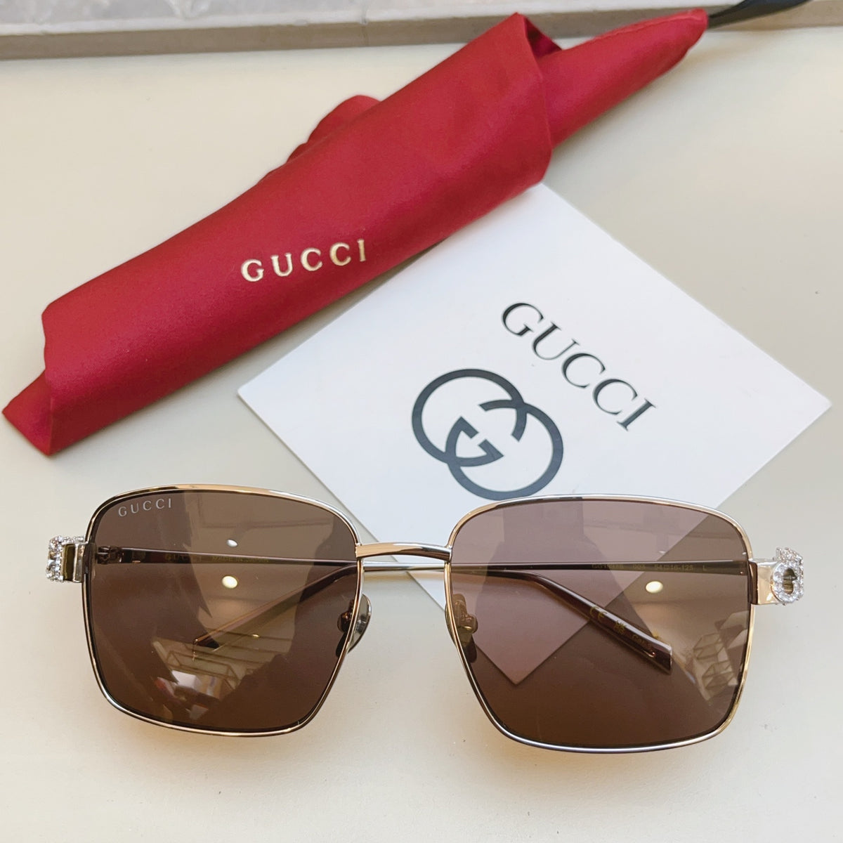 Gucci GG1937S Fashion Brown Lens Sunglasses for Men & Women - 464832