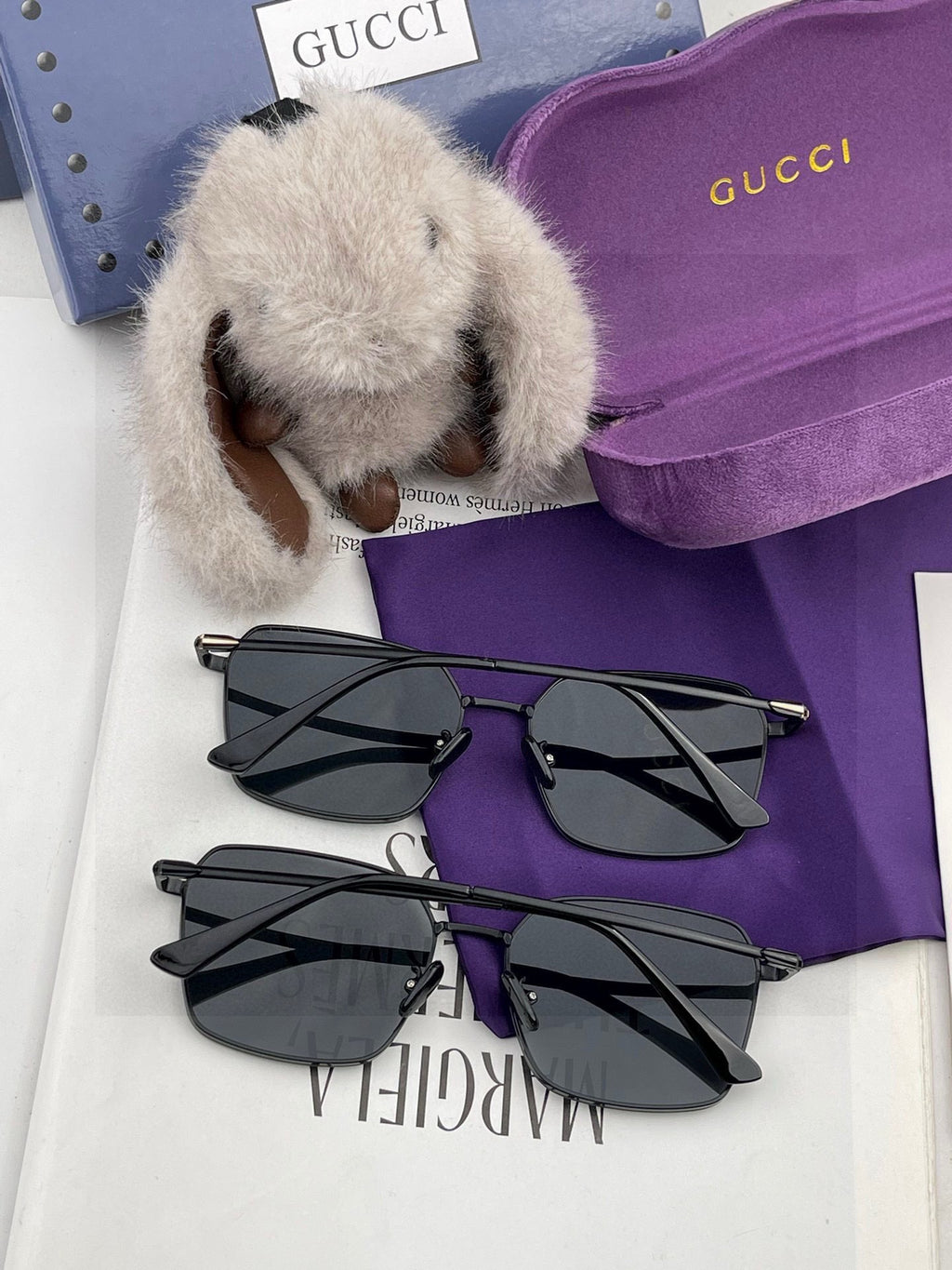 Gucci G6881 Polarized Aviator Red Lens Sunglasses for Men - 866950 - detail image 5