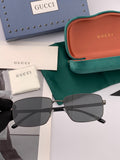 Gucci G78902 Polarized Aviator Red Lens Sunglasses for Men - 866955
