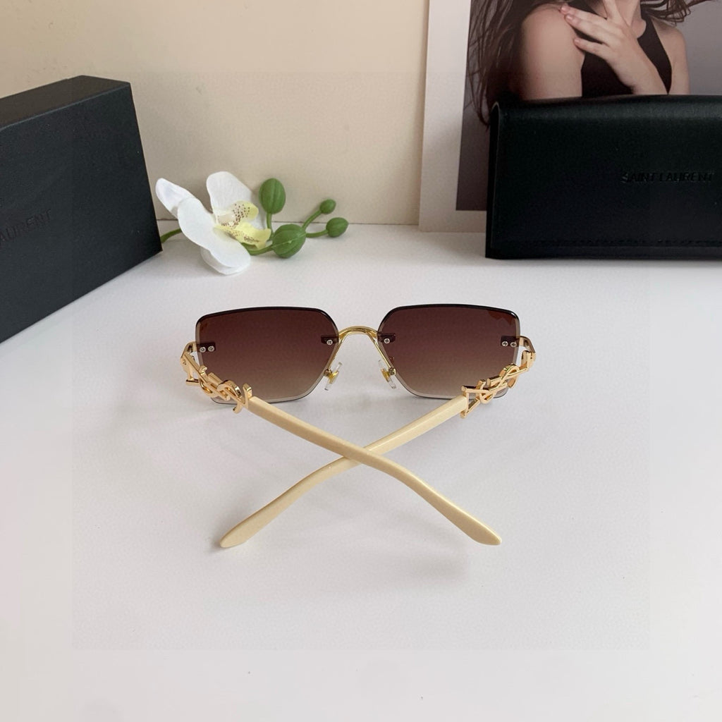 Saint Laurent Fashion Red Lens Sunglasses for Men & Women - 997998 - detail image 2