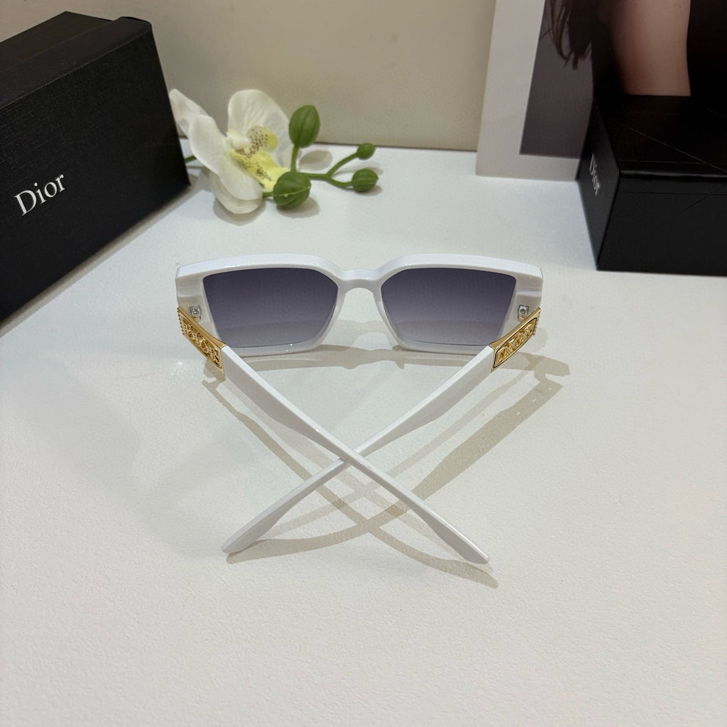 Dior Square Gray Lens Sunglasses for Men & Women - 449176