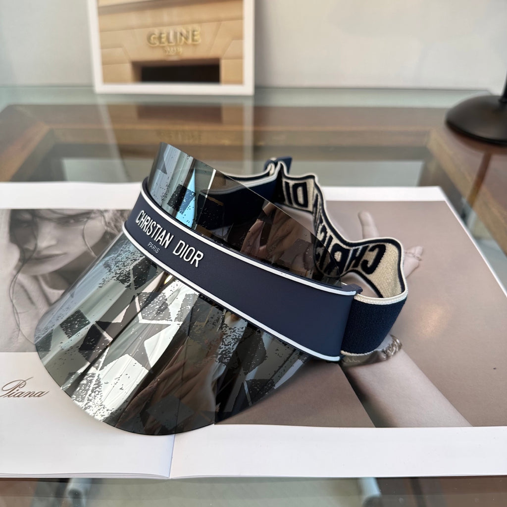Dior Fashion Black Sun Visor for Men & Women - 431722 - detail image 2