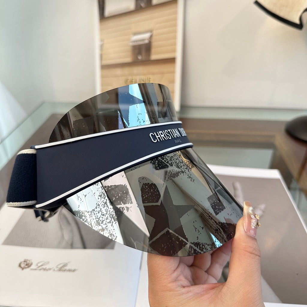 Dior Fashion Black Sun Visor for Men & Women - 132417 - detail image 7