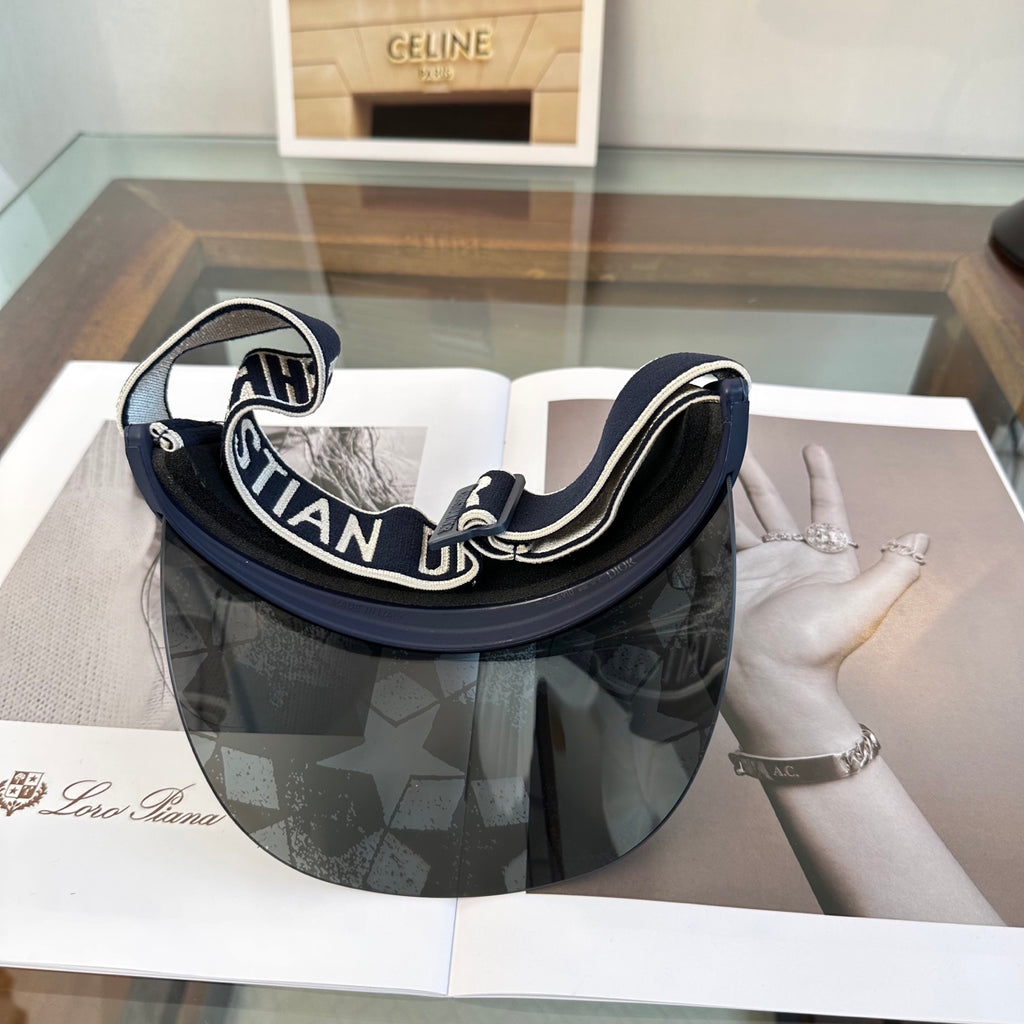 Dior Fashion Black Sun Visor for Men & Women - 431722 - detail image 8