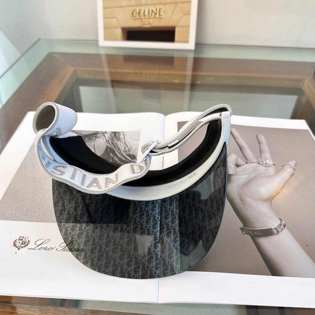Dior Fashion Gray Sun Visor for Men & Women - 132419 - detail image 9