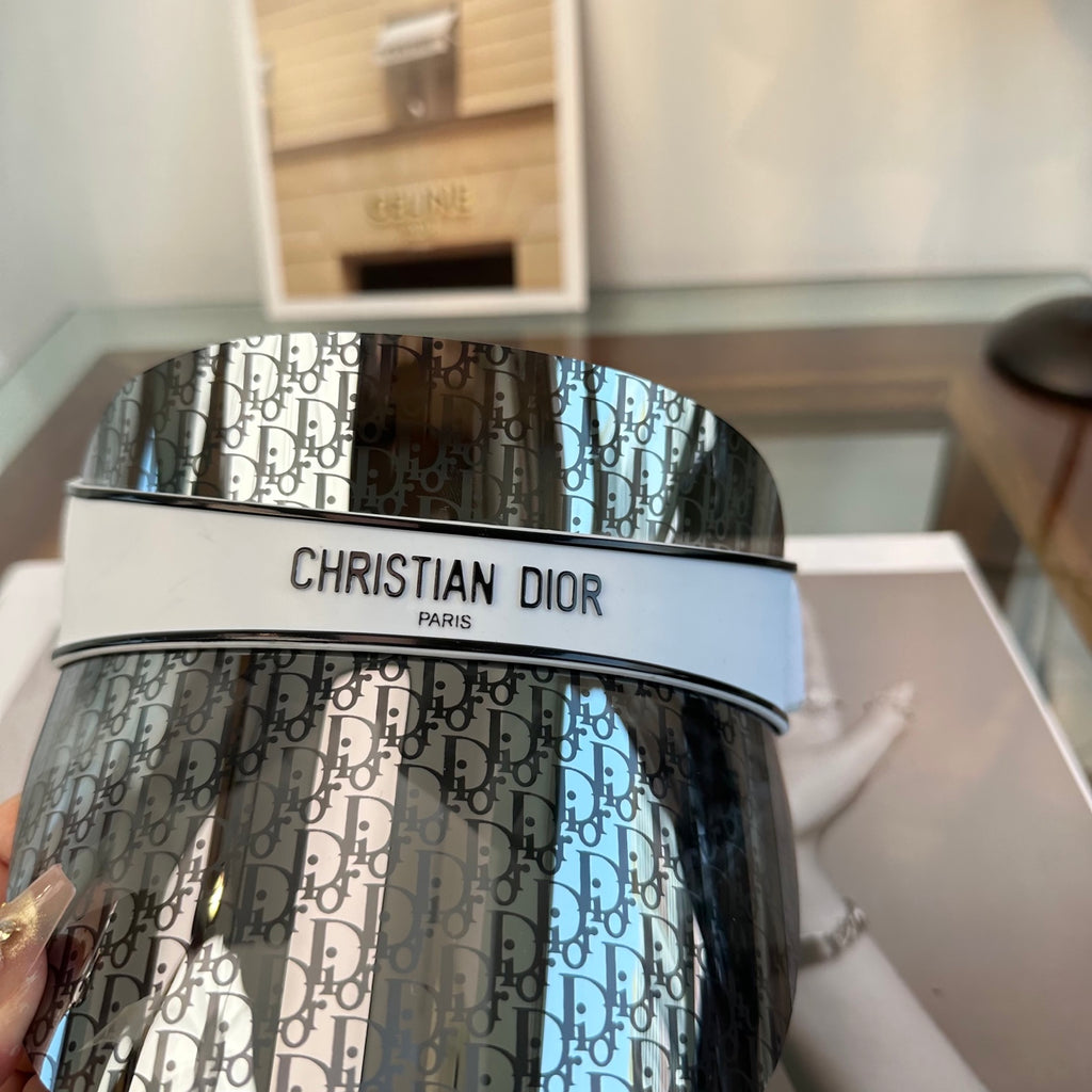 Dior Fashion Gray Sun Visor for Men & Women - 431724 - detail image 6