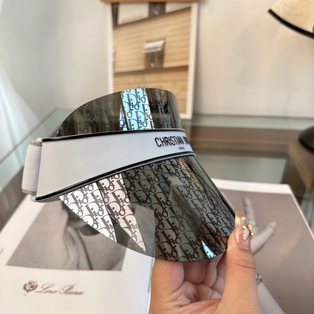 Dior Fashion Gray Sun Visor for Men & Women - detail image 8
