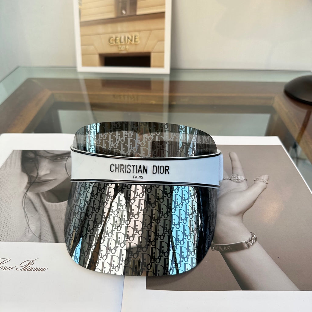 Dior Fashion Gray Sun Visor for Men & Women - 431724 - detail image 2