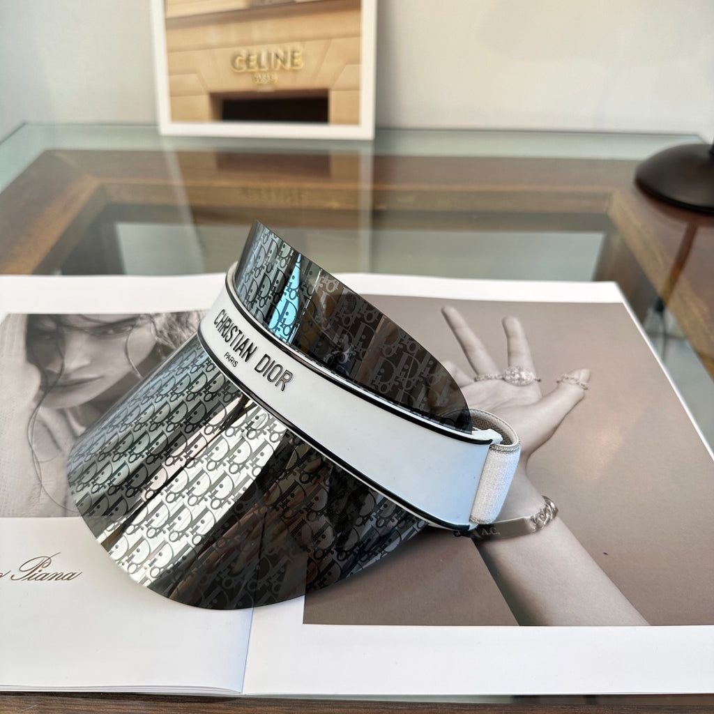 Dior Fashion Gray Sun Visor for Men & Women - detail image 3