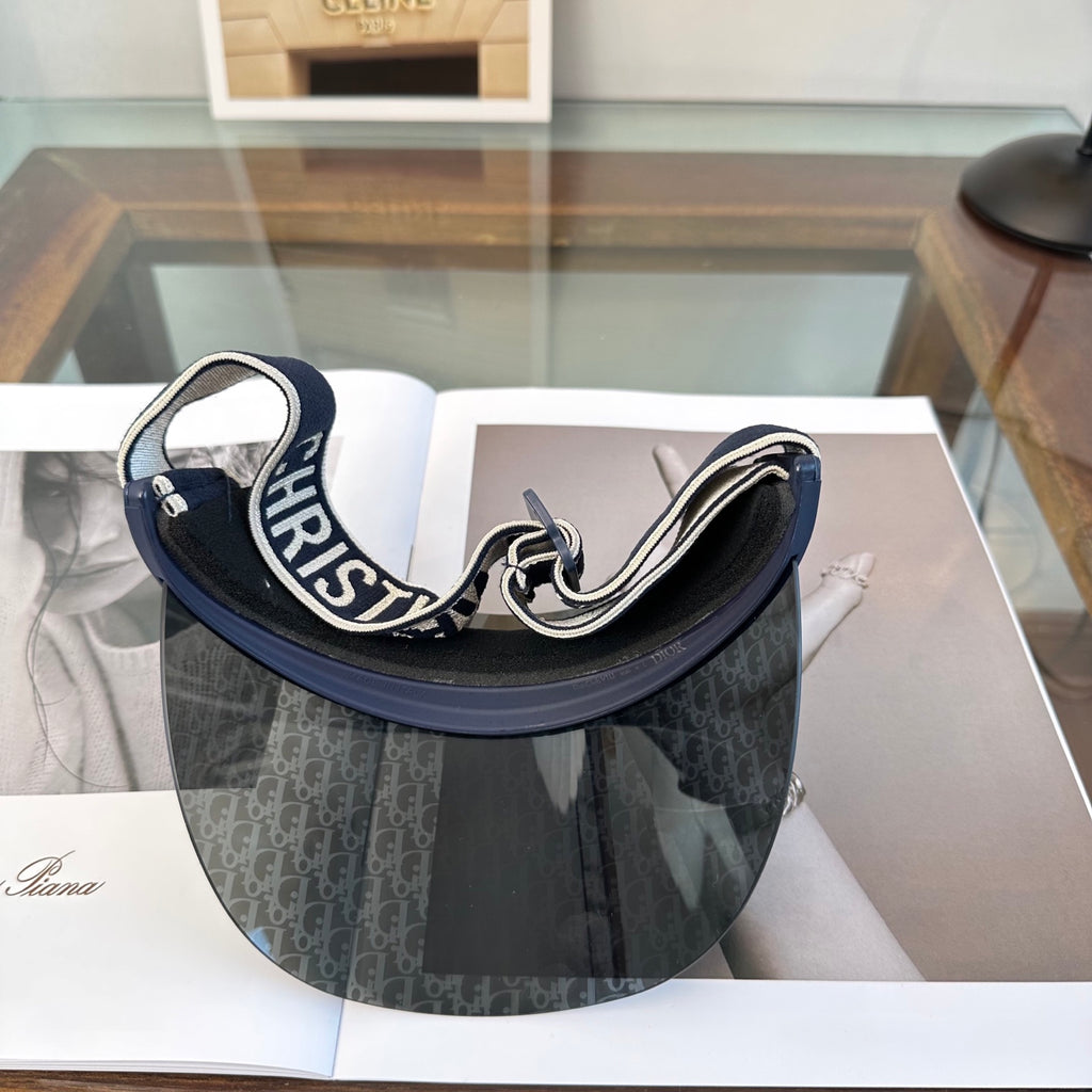 Dior Fashion Black Sun Visor for Men & Women - 431725 - detail image 4