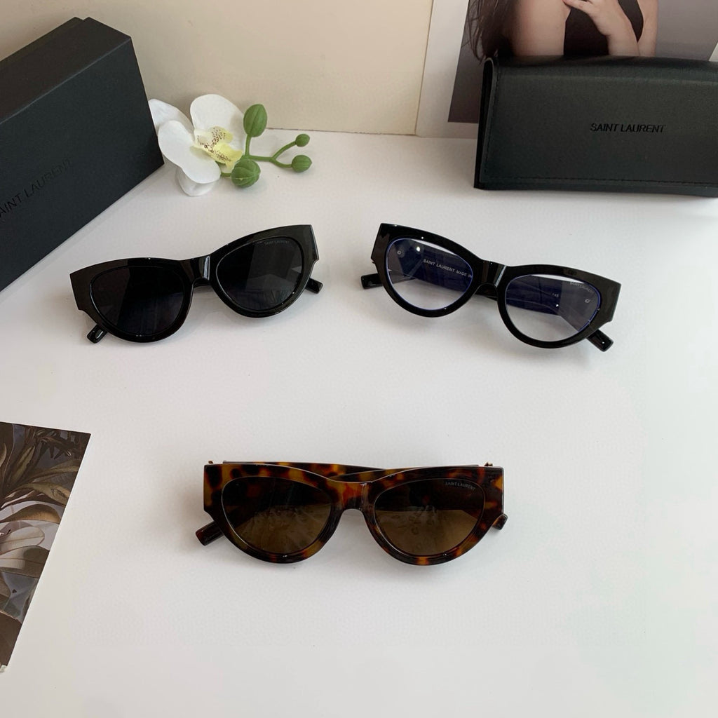 Saint Laurent Square Silver Lens Sunglasses for Men & Women - 465416 - detail image 3