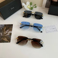 Dior Fashion Brown Lens Sunglasses for Men & Women - 132421