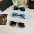 Dior Fashion Blue Lens Sunglasses for Men & Women - 132422