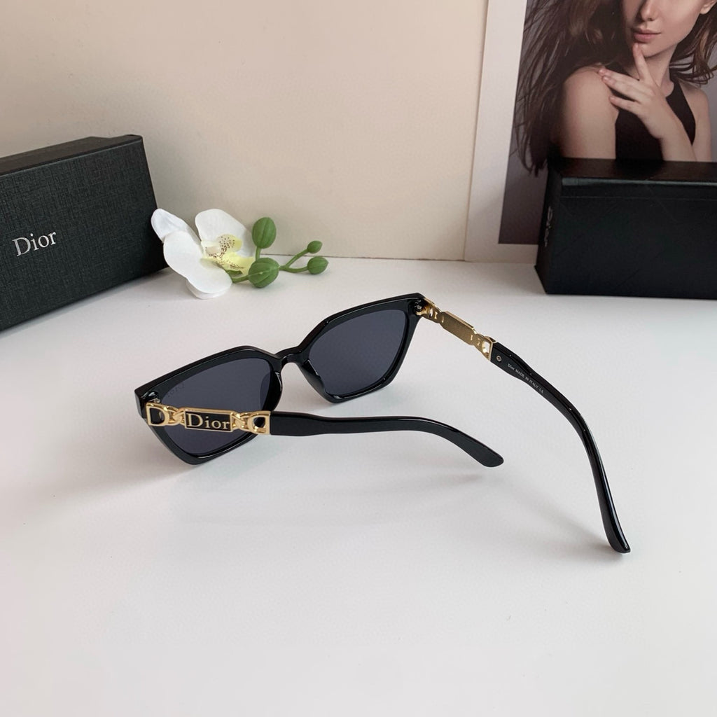Dior Cat-Eye Black Lens Sunglasses for Men & Women - 493645 - detail image 5