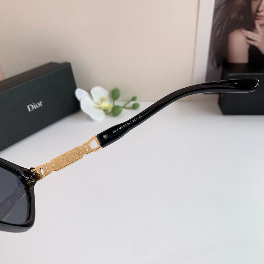 Dior Cat-Eye Black Lens Sunglasses for Men & Women - 398767 - detail image 3