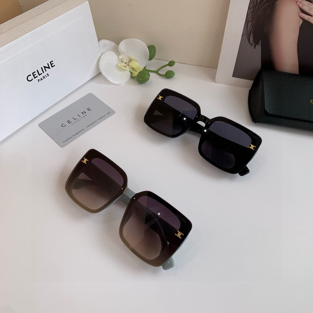 Celine Square Gray Lens Sunglasses for Men & Women - 398798 - detail image 4