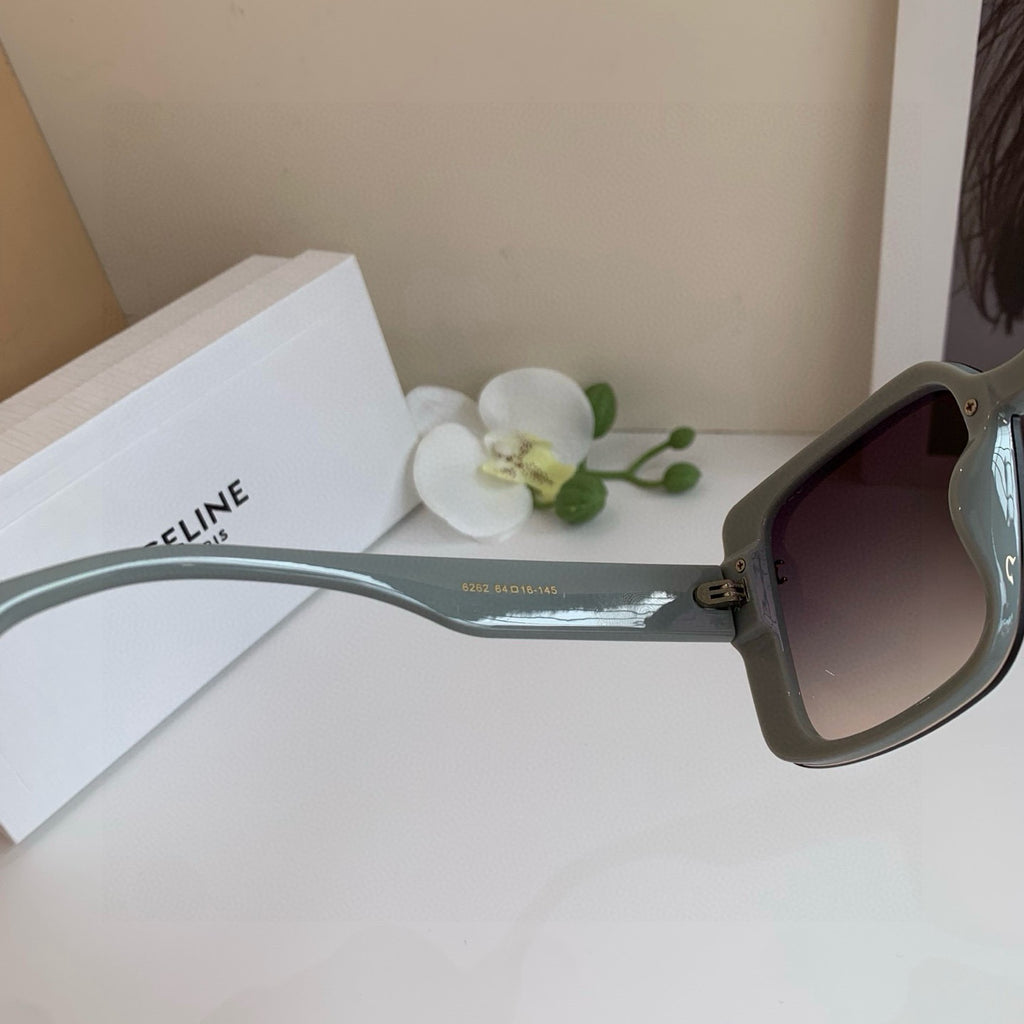 Celine Square Gray Lens Sunglasses for Men & Women - 486933