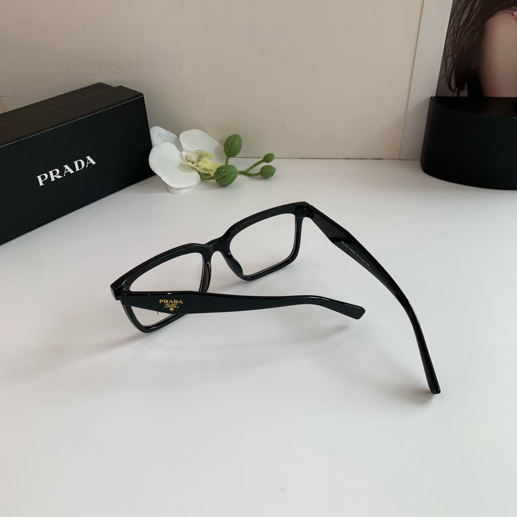 Prada Blue-Light Square Silver Lens Sunglasses for Men & Women - detail image 2