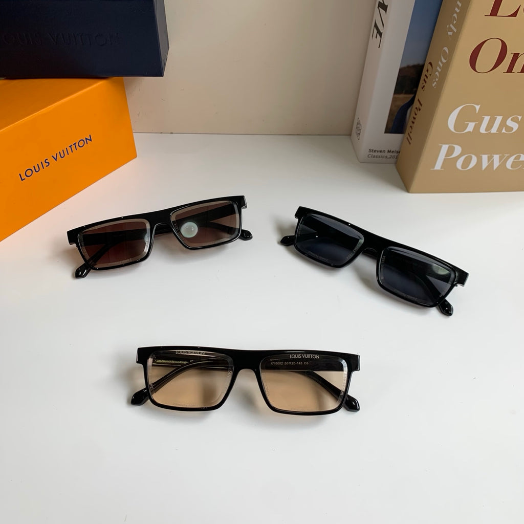 Louis Vuitton Square Gray Lens Sunglasses for Men & Women - 464766 - detail image 10