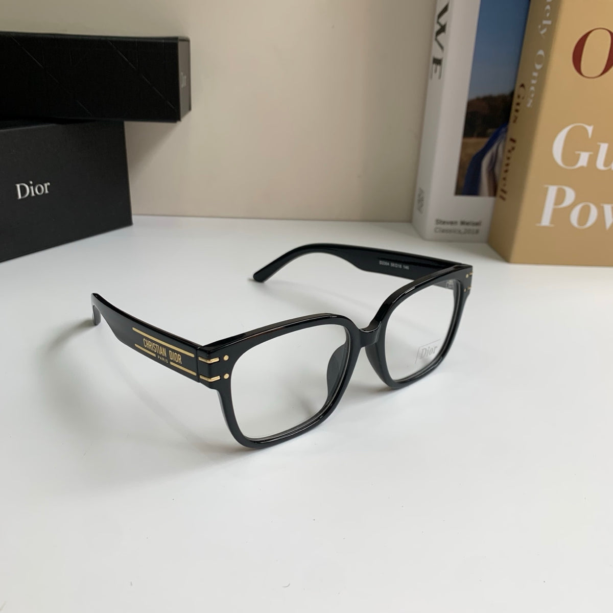 Dior Square Silver Lens Sunglasses for Men & Women - 398740