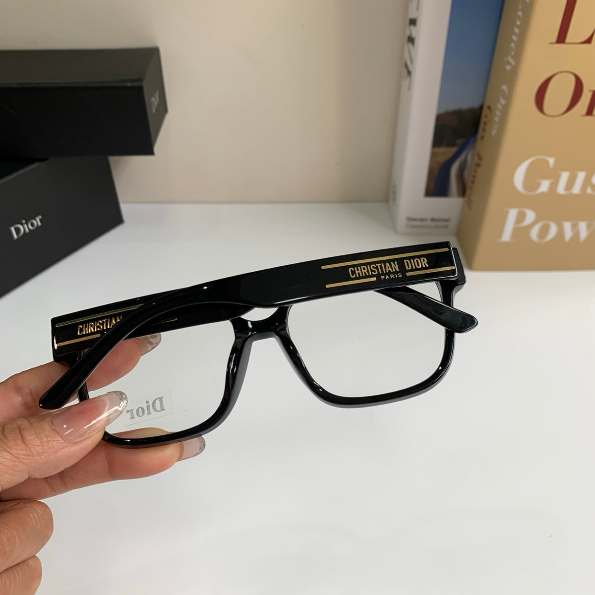 Dior Square Silver Lens Sunglasses for Men & Women - 398740 - detail image 6