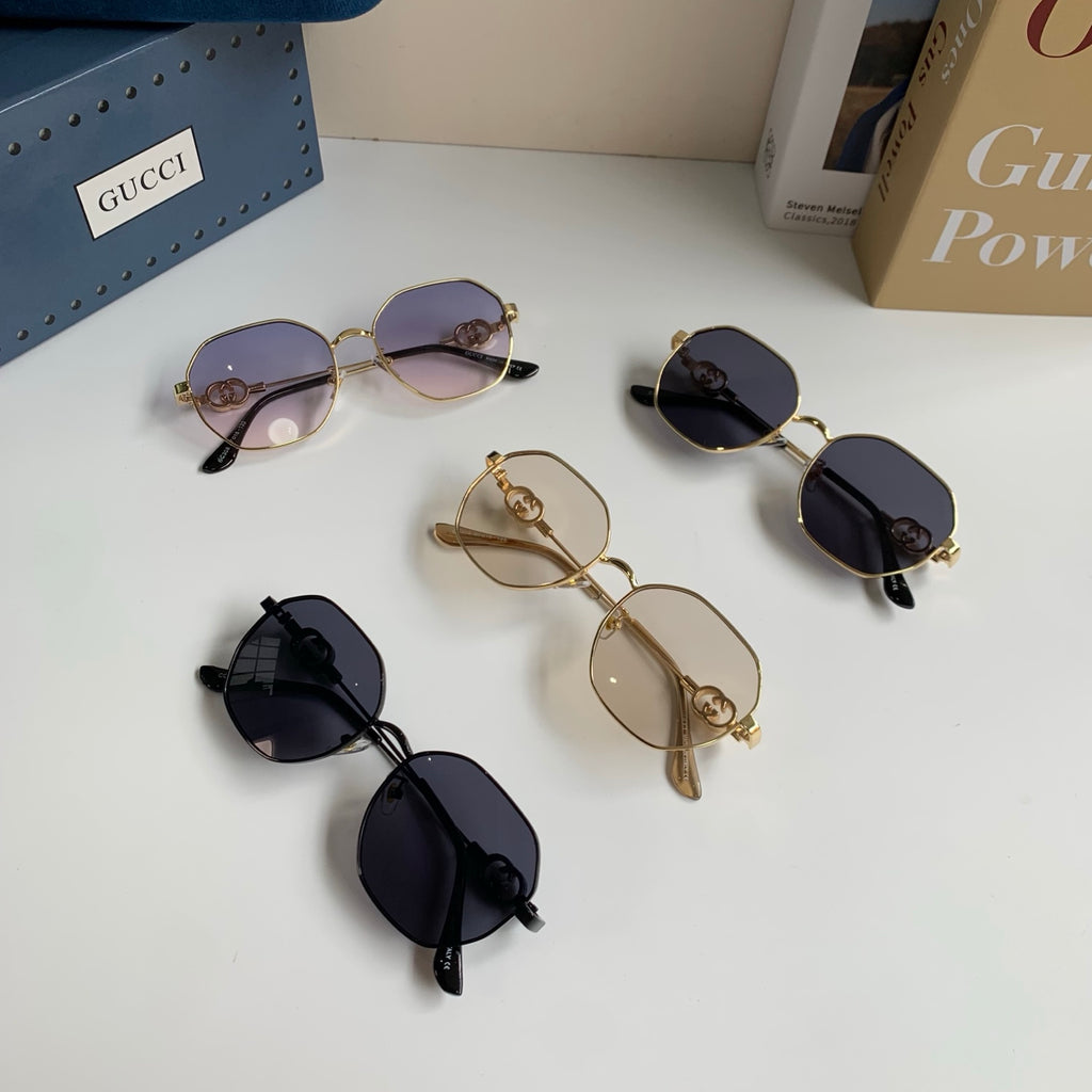 Gucci Metal Square Silver Lens Sunglasses for Men & Women - 493277 - detail image 9