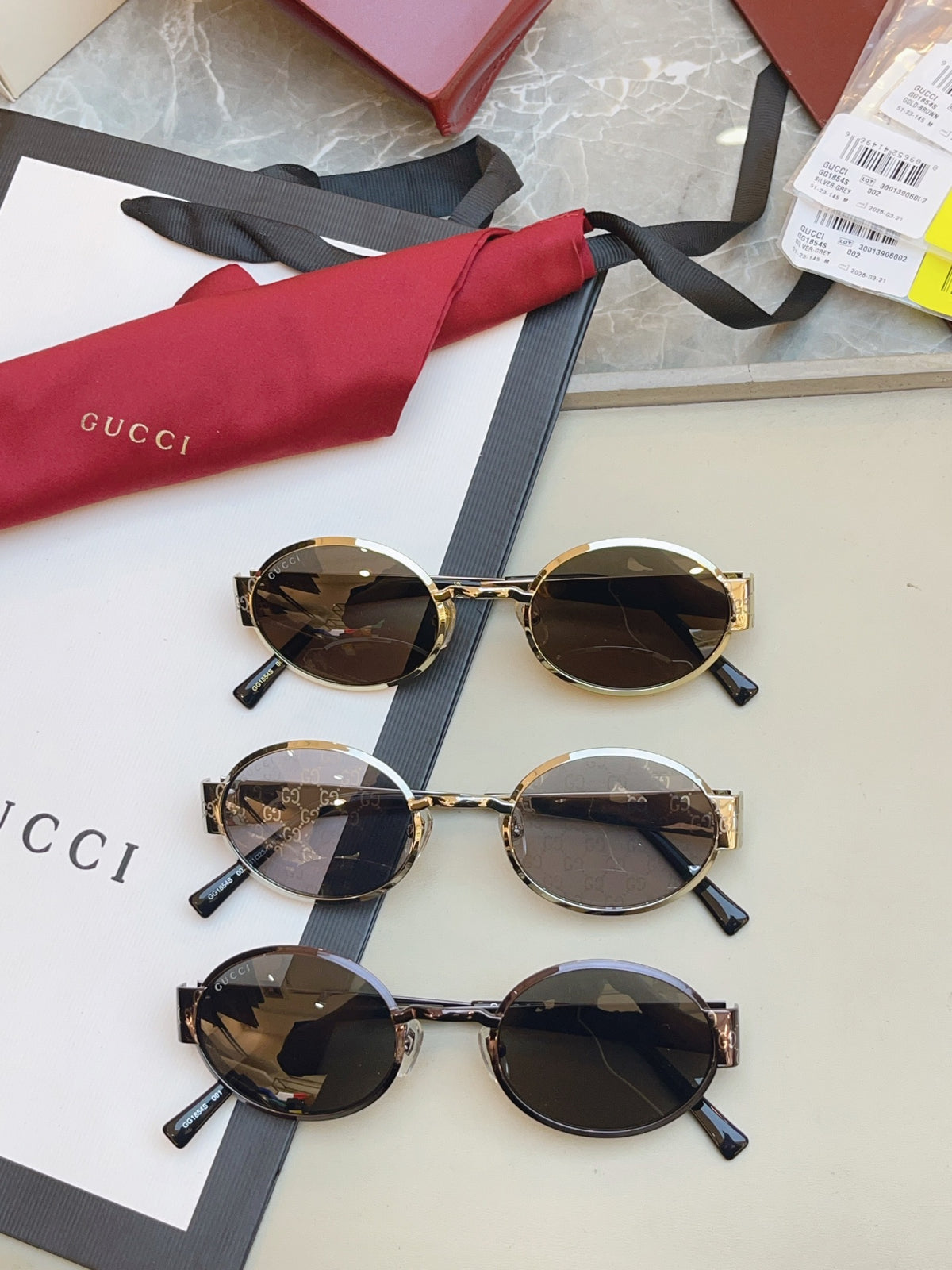 Gucci GG1854S Fashion Brown Lens Sunglasses for Men & Women - detail image 9