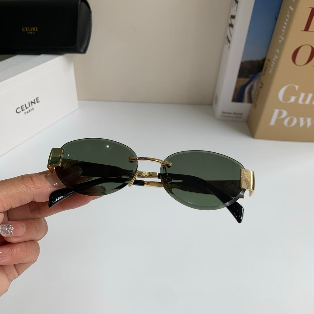 Celine Round Silver Lens Sunglasses for Men & Women - 358280 - detail image 4