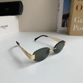Celine Round Silver Lens Sunglasses for Men & Women - 358280