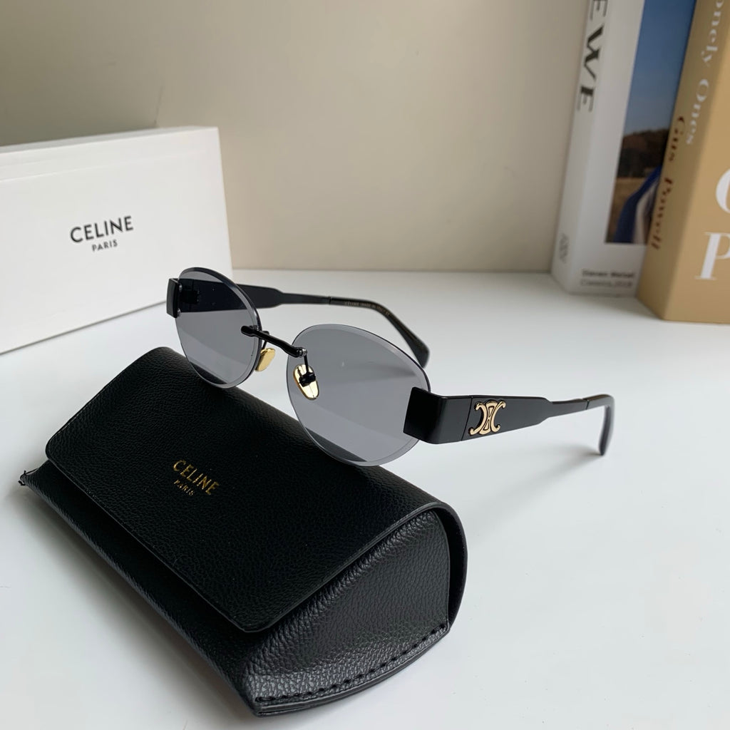Celine Round Silver Lens Sunglasses for Men & Women - 358281 - detail image 4