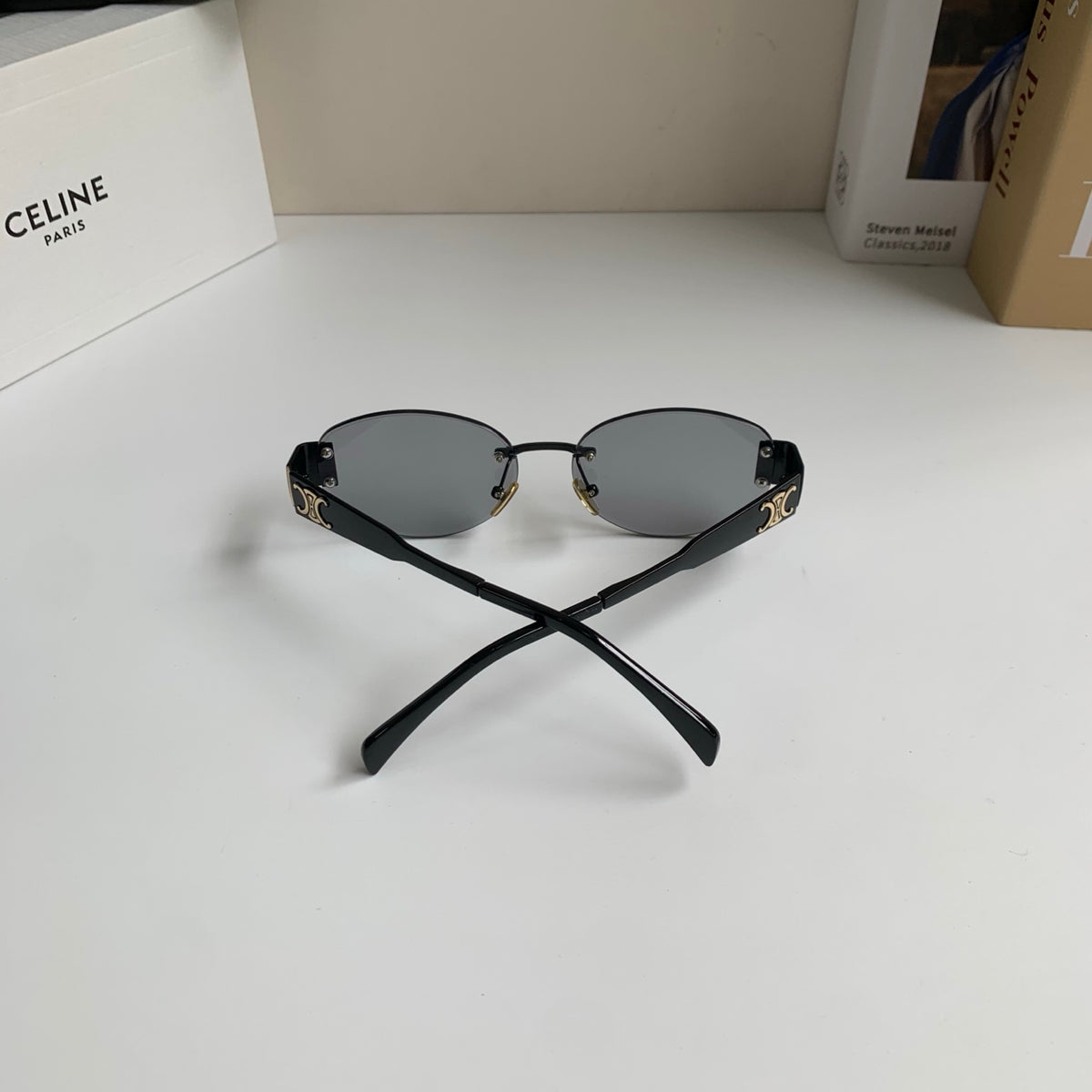 Celine Round Silver Lens Sunglasses for Men & Women - 358281 - detail image 8