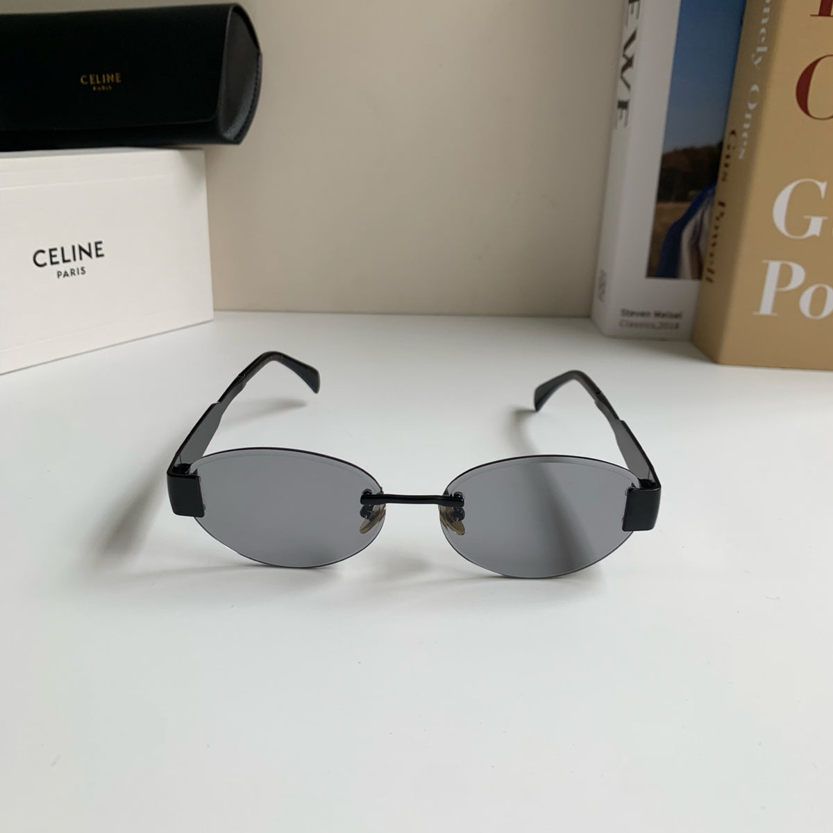 Celine Round Silver Lens Sunglasses for Men & Women - 358281 - detail image 5