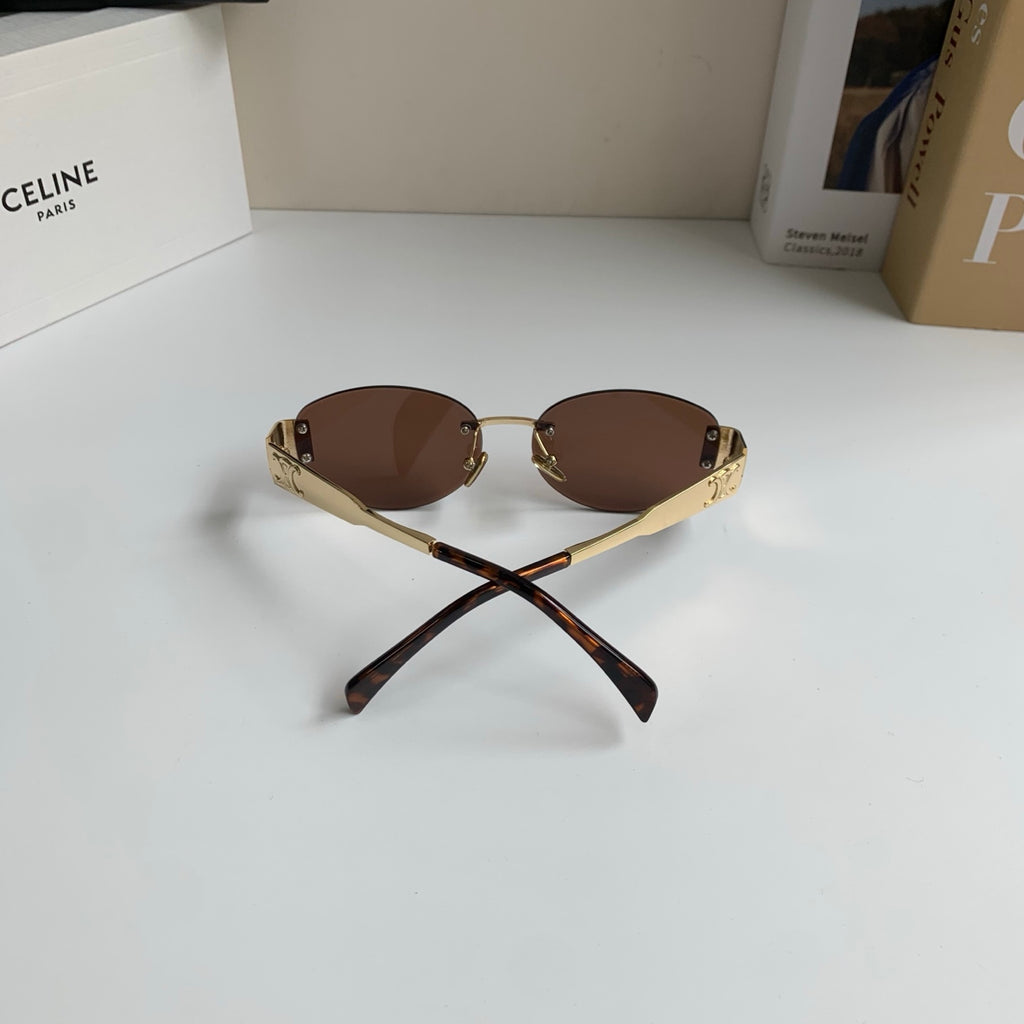 Celine Round Silver Lens Sunglasses for Men & Women - 449244 - detail image 7
