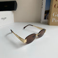 Celine Round Silver Lens Sunglasses for Men & Women - 358282