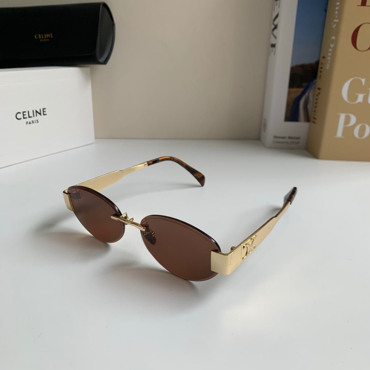 Celine Round Silver Lens Sunglasses for Men & Women - 358282 - detail image 2