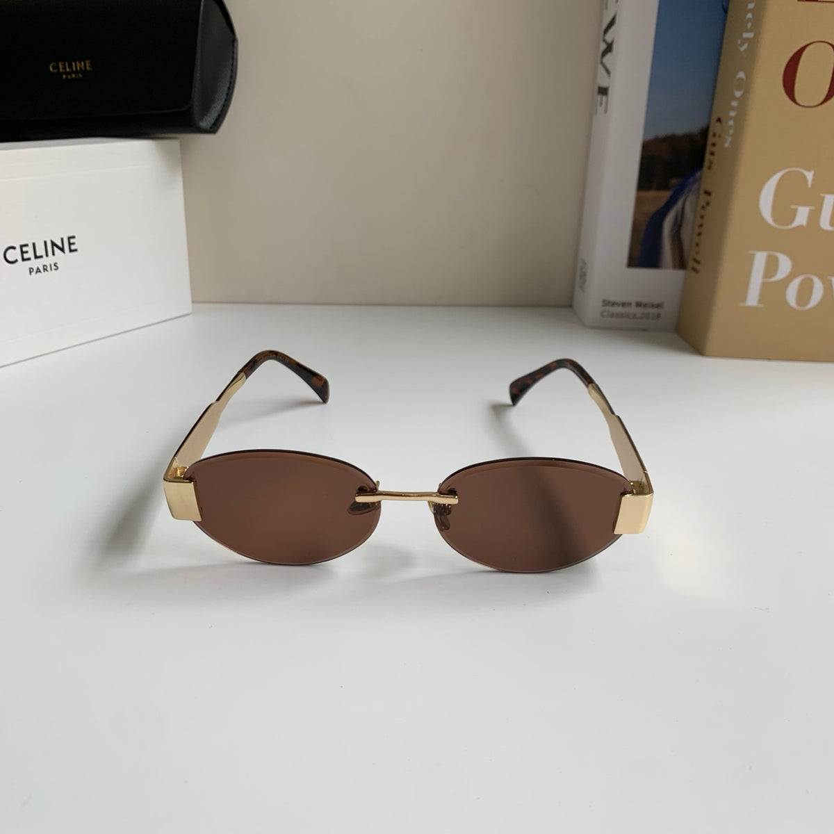 Celine Round Silver Lens Sunglasses for Men & Women - 358282 - detail image 5