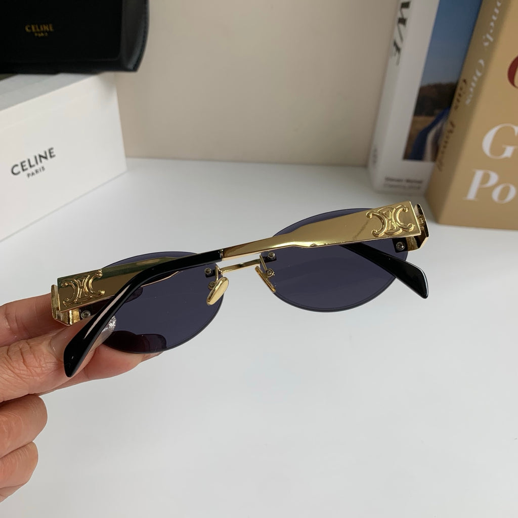 Celine Round Silver Lens Sunglasses for Men & Women - 358283 - detail image 6