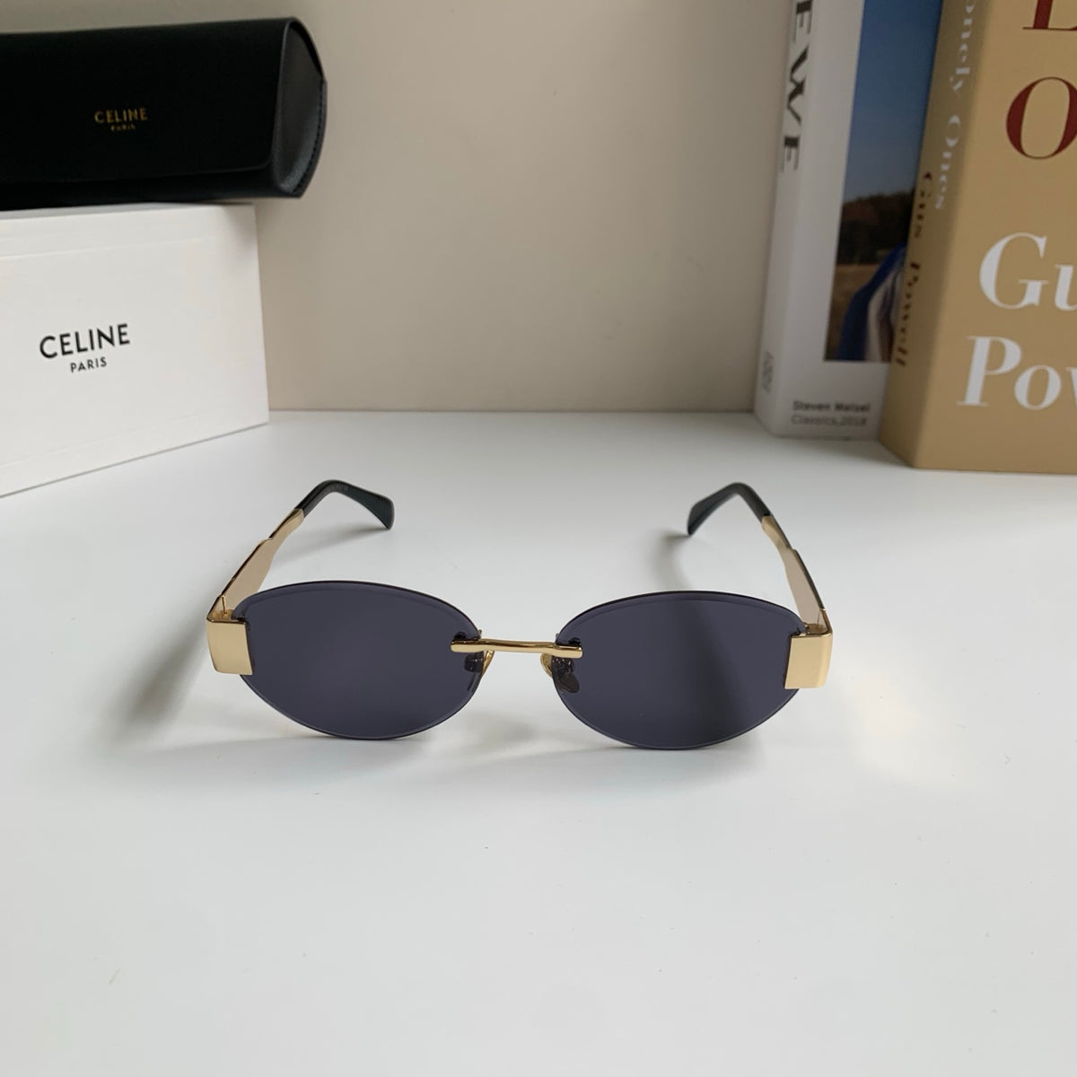 Celine Round Silver Lens Sunglasses for Men & Women - 358283 - detail image 3