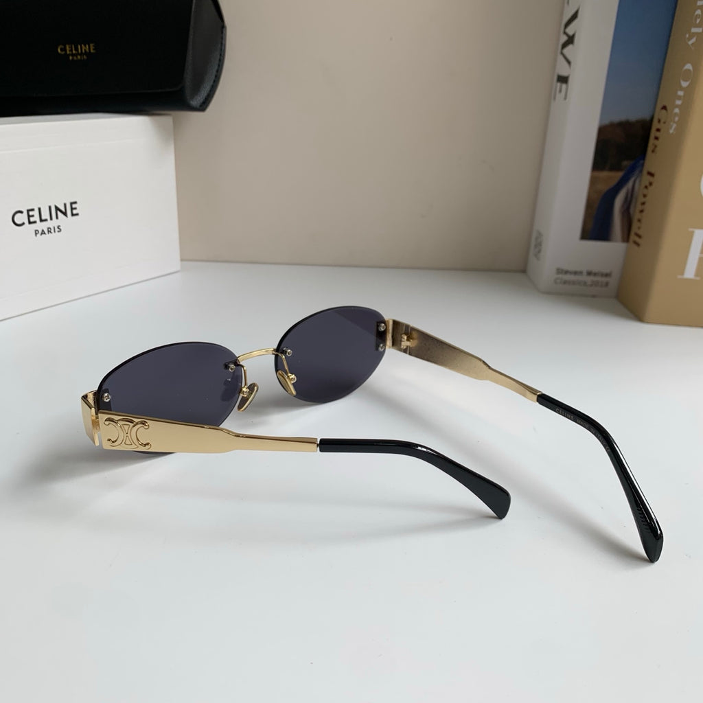 Celine Round Silver Lens Sunglasses for Men & Women - 358283 - detail image 9