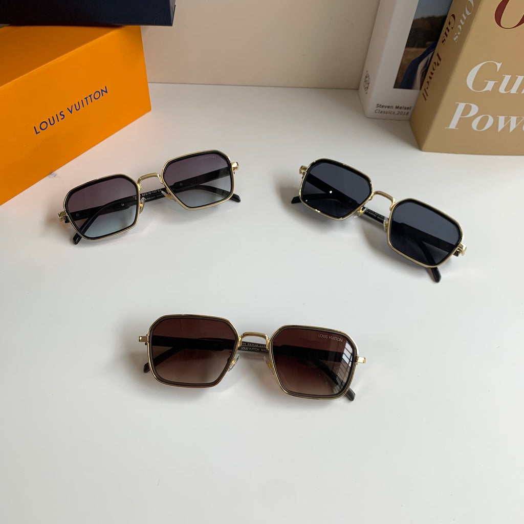 Louis Vuitton Square Brown Lens Sunglasses for Men & Women - 448624 - detail image 10