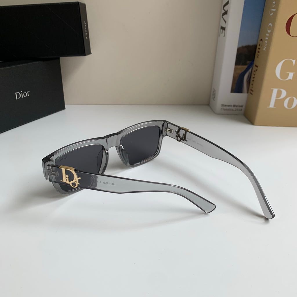 Dior Polarized Square Silver Lens Sunglasses for Men & Women - 449153 - detail image 7