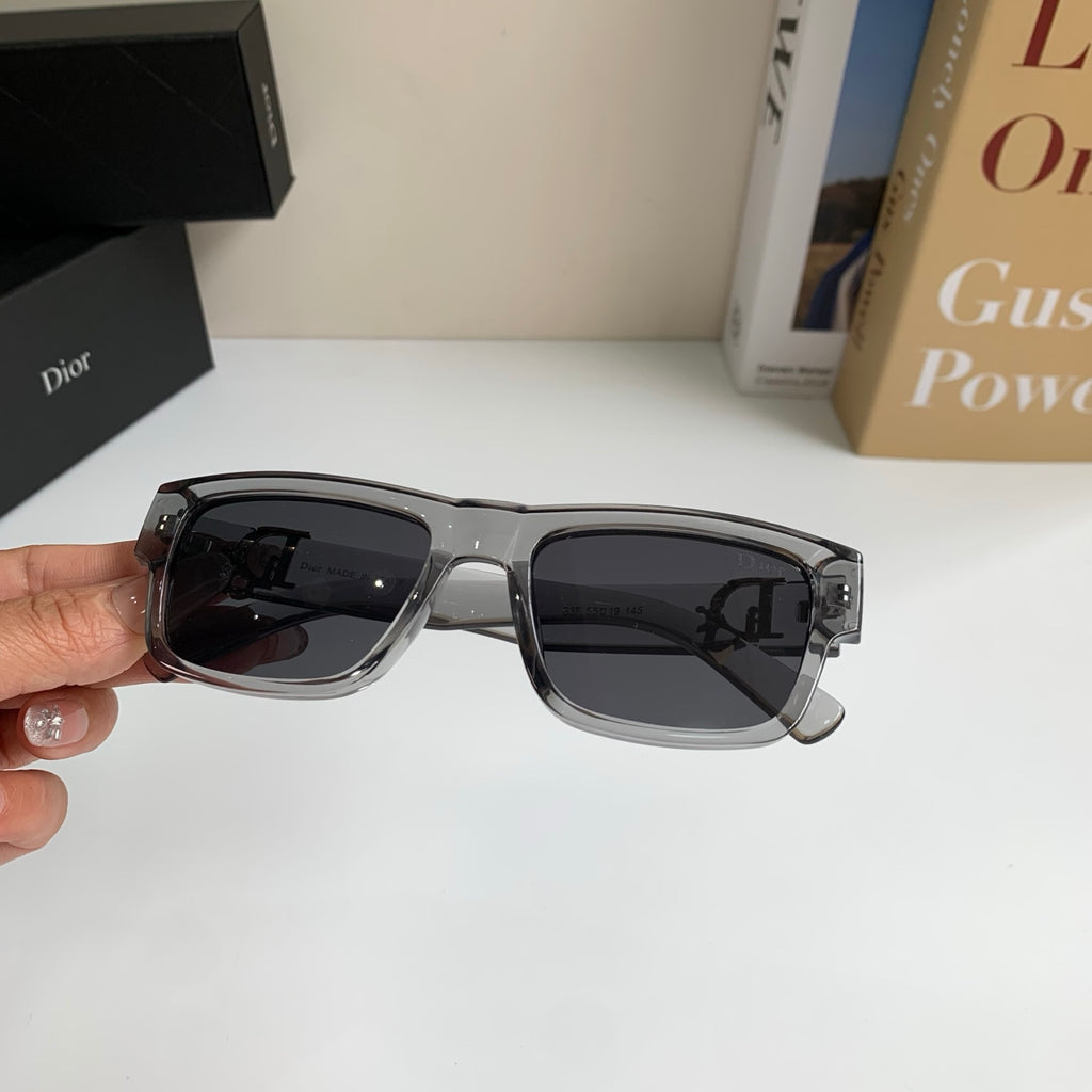 Dior Polarized Square Silver Lens Sunglasses for Men & Women - 358209 - detail image 4